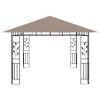 13'x10'x9' Taupe Gazebo with Mosquito Net