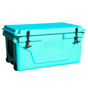 65QT Blue Ice Chest Cooler