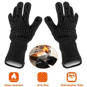 Heat Resistant BBQ Grilling Gloves