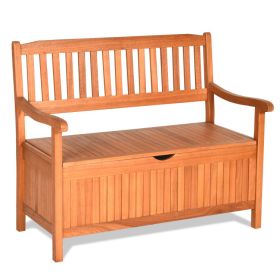 33 Gallon Wooden Storage Bench with Liner