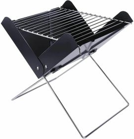 YSSOA 12" Portable Folding Charcoal Barbecue Grill