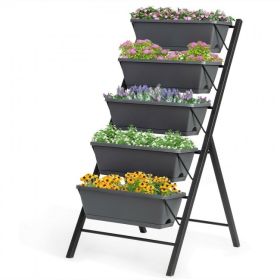 4 ft 5 Tier Vertical Raised Garden Bed Planter