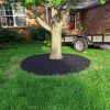 No-dig Black Plastic Landscape Edging Kit 2" x 32.8'