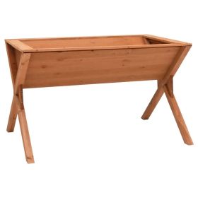 35.4"x21.7"x22" Solid Fir Wood Planter