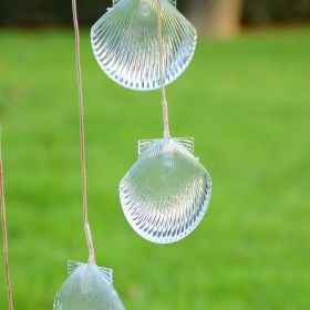 Solar LED Shell Wind Chimes